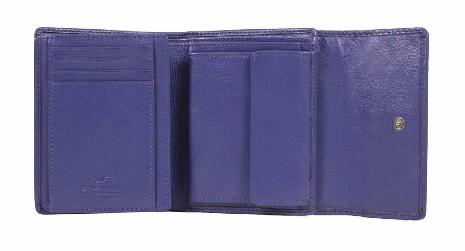 Braun Büffel ANNA RFID Geldbörse 8CS saphir
