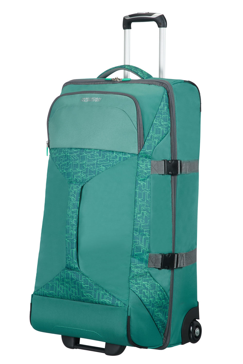 American Tourister Road Quest Reisetasche mit 2 Rollen 80cm Sea Green Print
