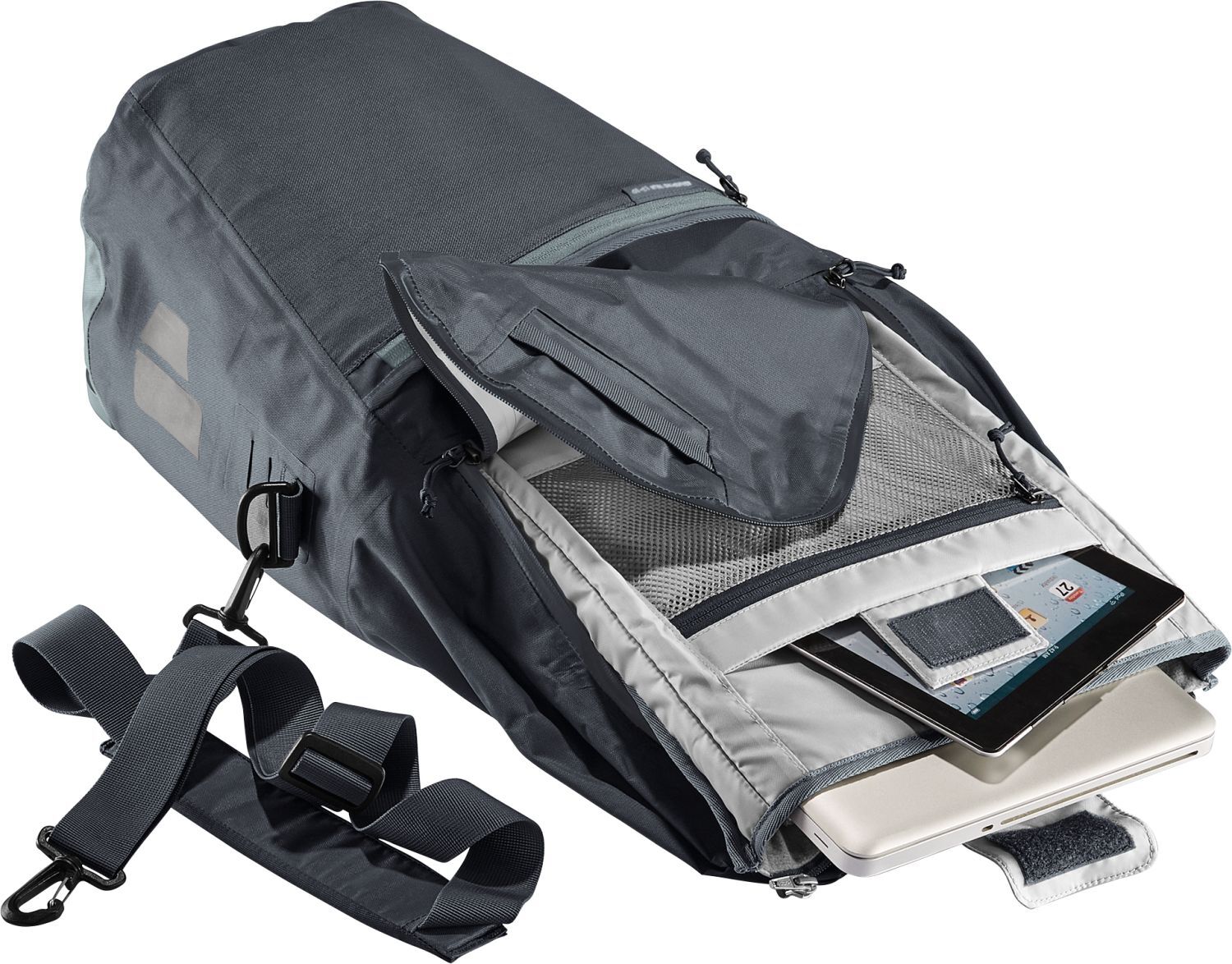 Deuter Mainhattan 17+10 Fahrradtasche  graphite-shale