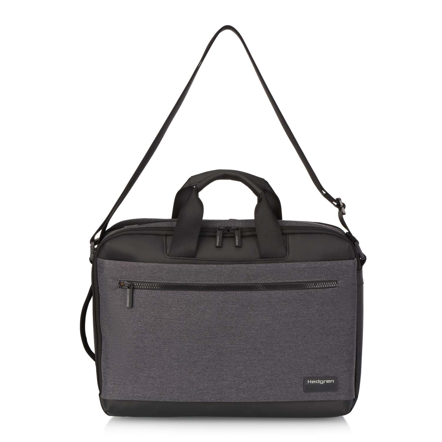Hedgren Next DISPLAY 3 Way Briefcase Backpack, 15,6" Stylish Grey