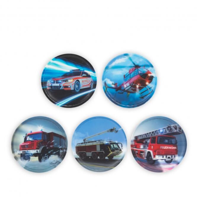 ergobag Kletties Matt Set (5-tlg.) Feuerwehr