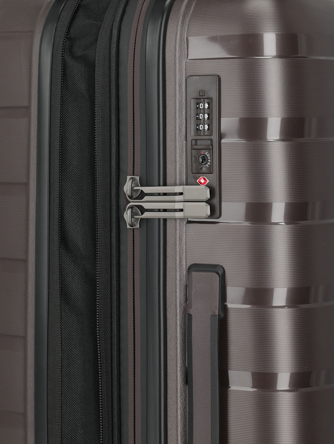 Travelite Air Base 4-Rad Trolley Set L/M-erw/S Coffee