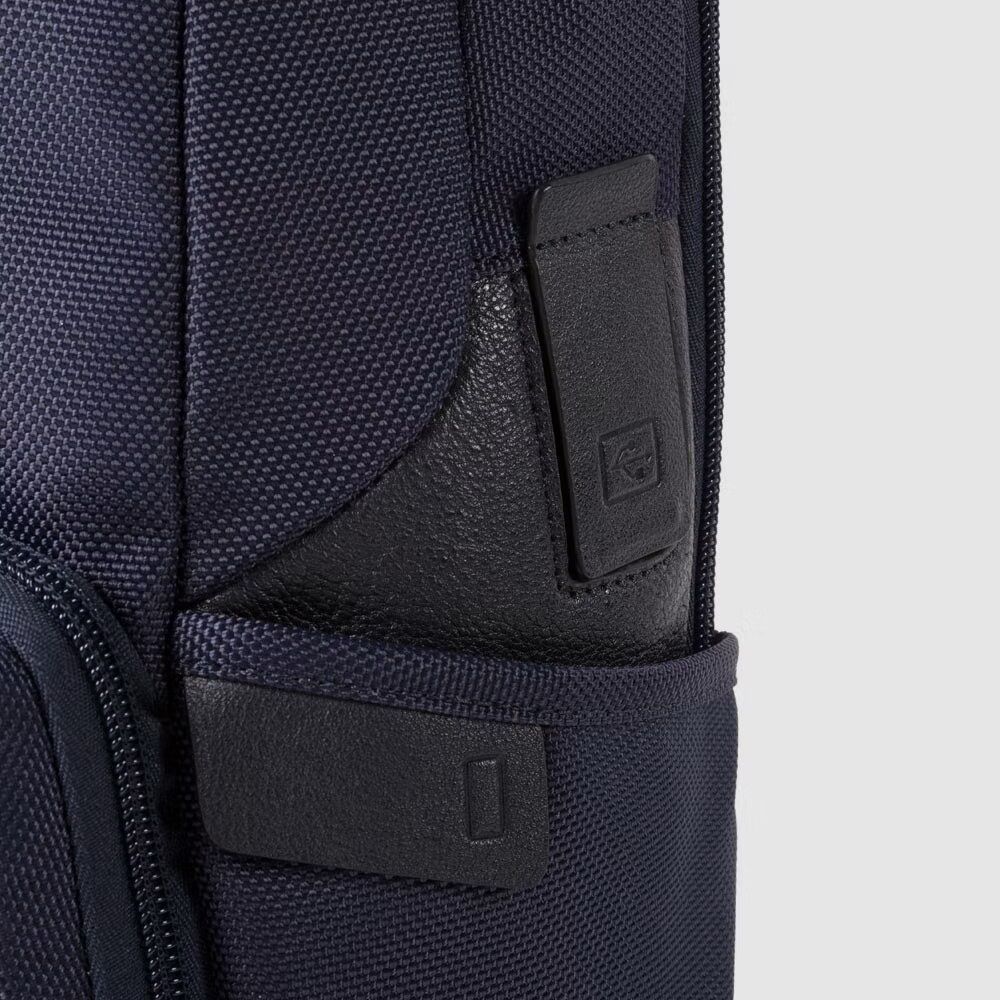 Piquadro Brief 2 Laptoprucksack aus rezykliertem Stoff, BagMotic Schwarz Piquadro Brief 2 Laptoprucksack aus rezykliertem Stoff, BagMotic Schwarz