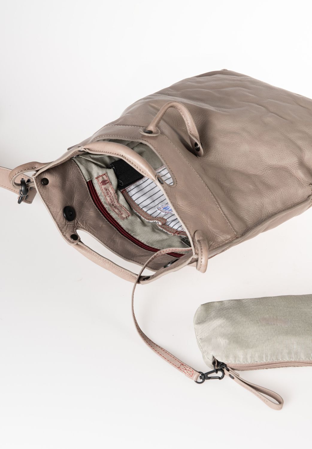 aunts & uncles Grandma's Luxury Club Mrs. Pancake Umhängetasche vintage khaki