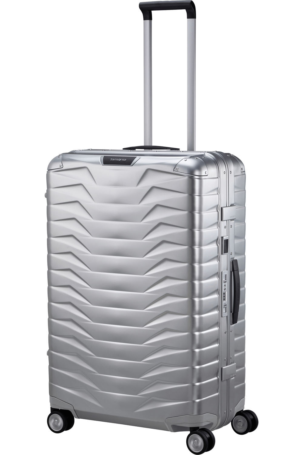 Samsonite Proxis Alu Trolley mit 4 Rollen 76cm + GRATIS HOTELGUTSCHEIN Aluminium Samsonite Proxis Alu Trolley mit 4 Rollen 76cm + GRATIS HOTELGUTSCHEIN Aluminium