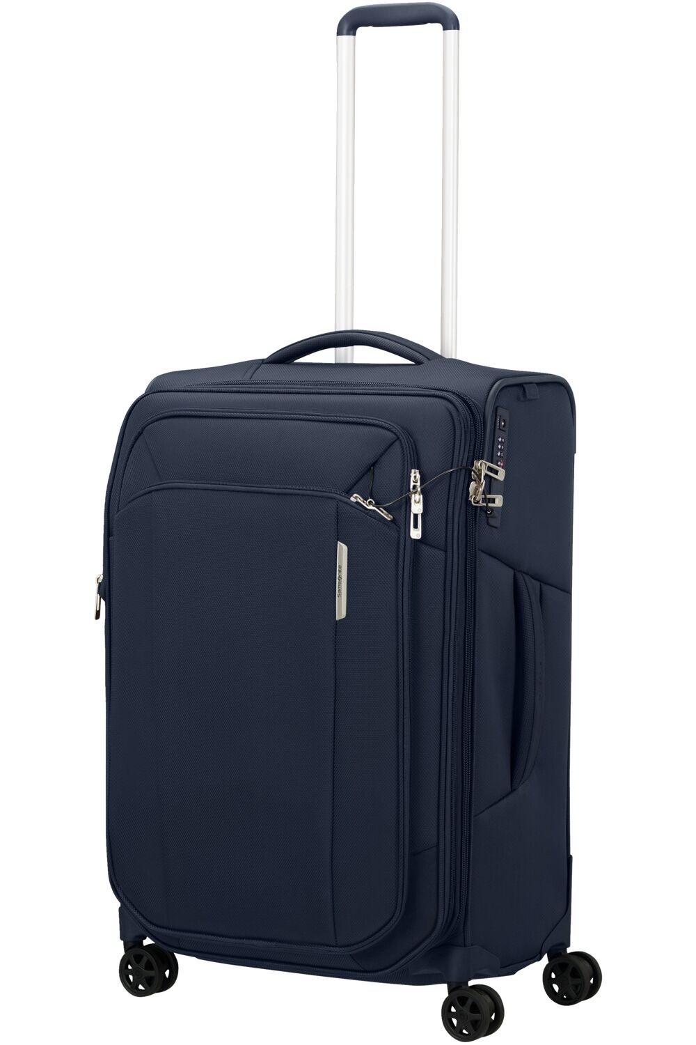 Samsonite Respark Trolley mit 4 Rollen erweiterbar 67cm + GRATIS HOTELGUTSCHEIN Midnight Blue