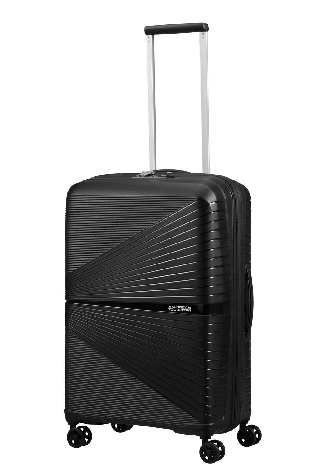 American Tourister Airconic Trolley 67cm mit 4 Rollen + GRATIS HOTELGUTSCHEIN Onyx Black