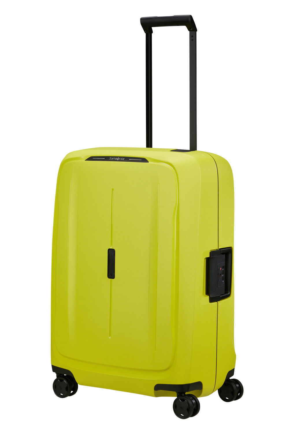 Samsonite Essens Trolley mit 4 Rollen 69cm + GRATIS HOTELGUTSCHEIN Lime