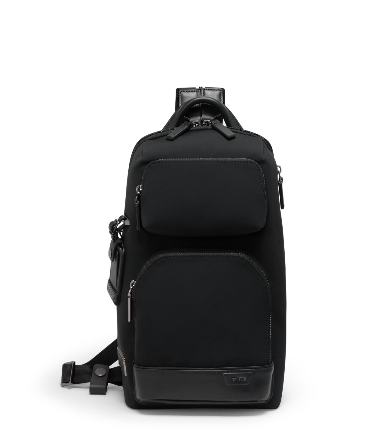 Tumi Harrison Thatcher Schultertasche, Midnight Black