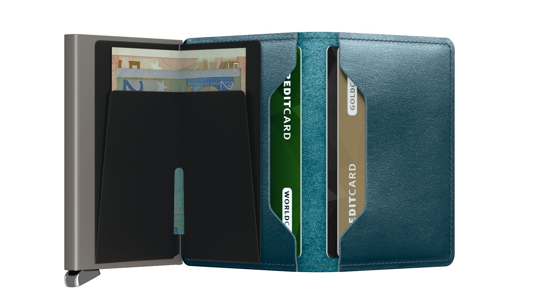 Secrid Slimwallet Premium Dusk SDu-Teal