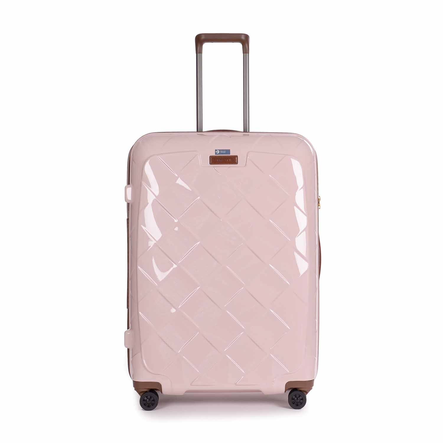 Stratic Leather &amp; More Trolley L 4 Rollen Rose