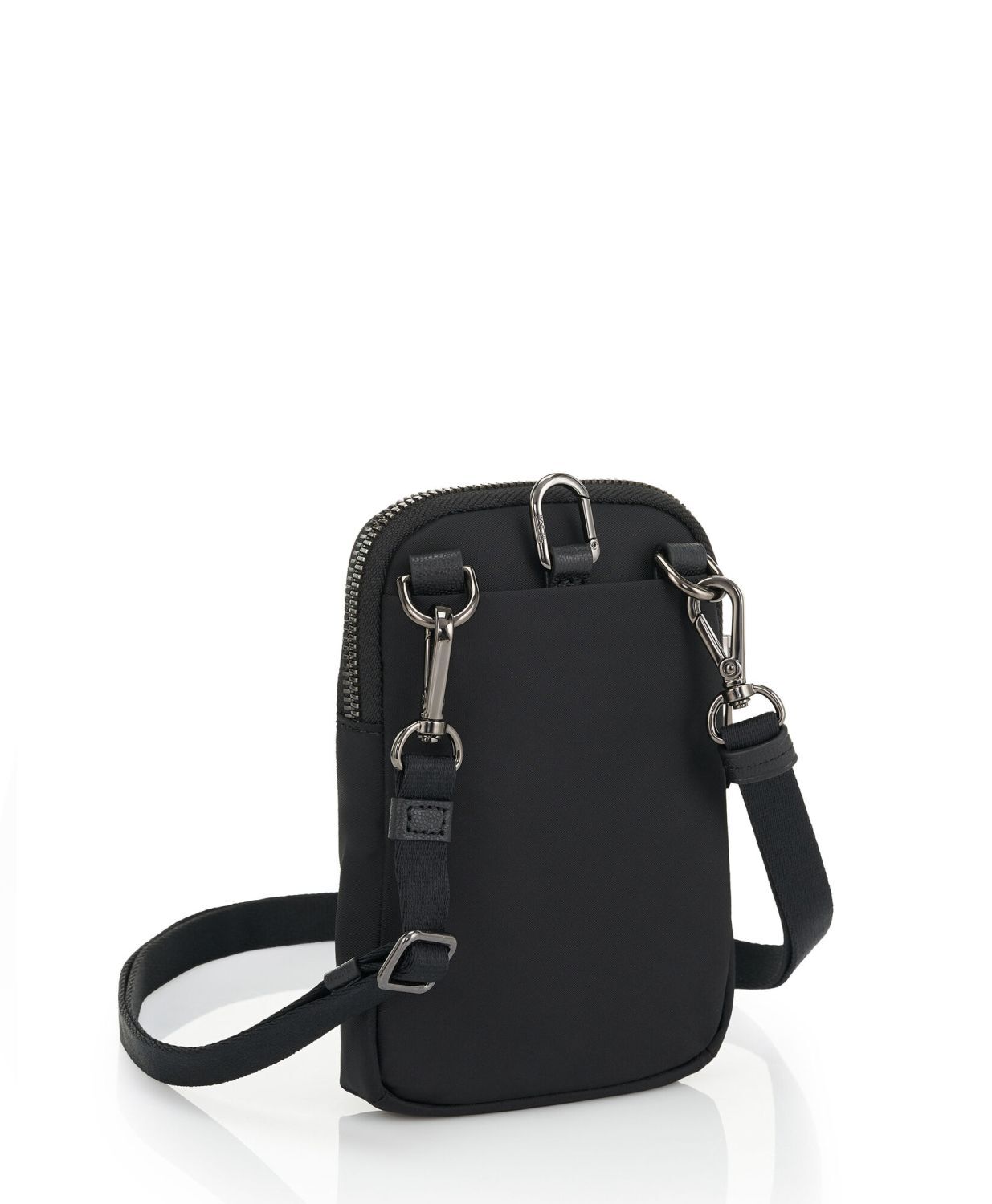 Tumi Voyageur Racine Crossbody Black/Gunmetal Tumi Voyageur Racine Crossbody Black/Gunmetal
