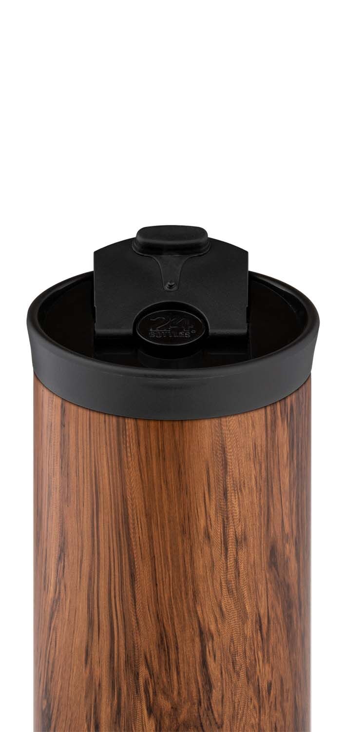 24Bottles® Travel Tumbler Deep Nature 600ml Sequoia Wood