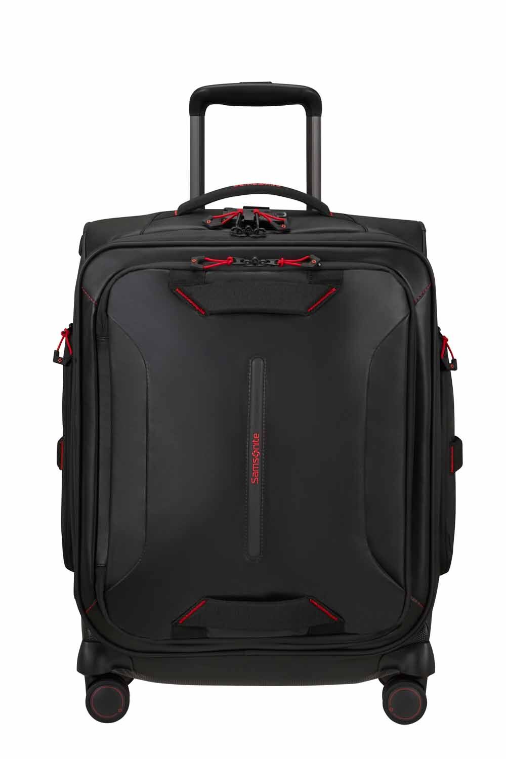Samsonite Ecodiver Trolley mit 4 Rollen 55cm + GRATIS HOTELGUTSCHEIN Schwarz