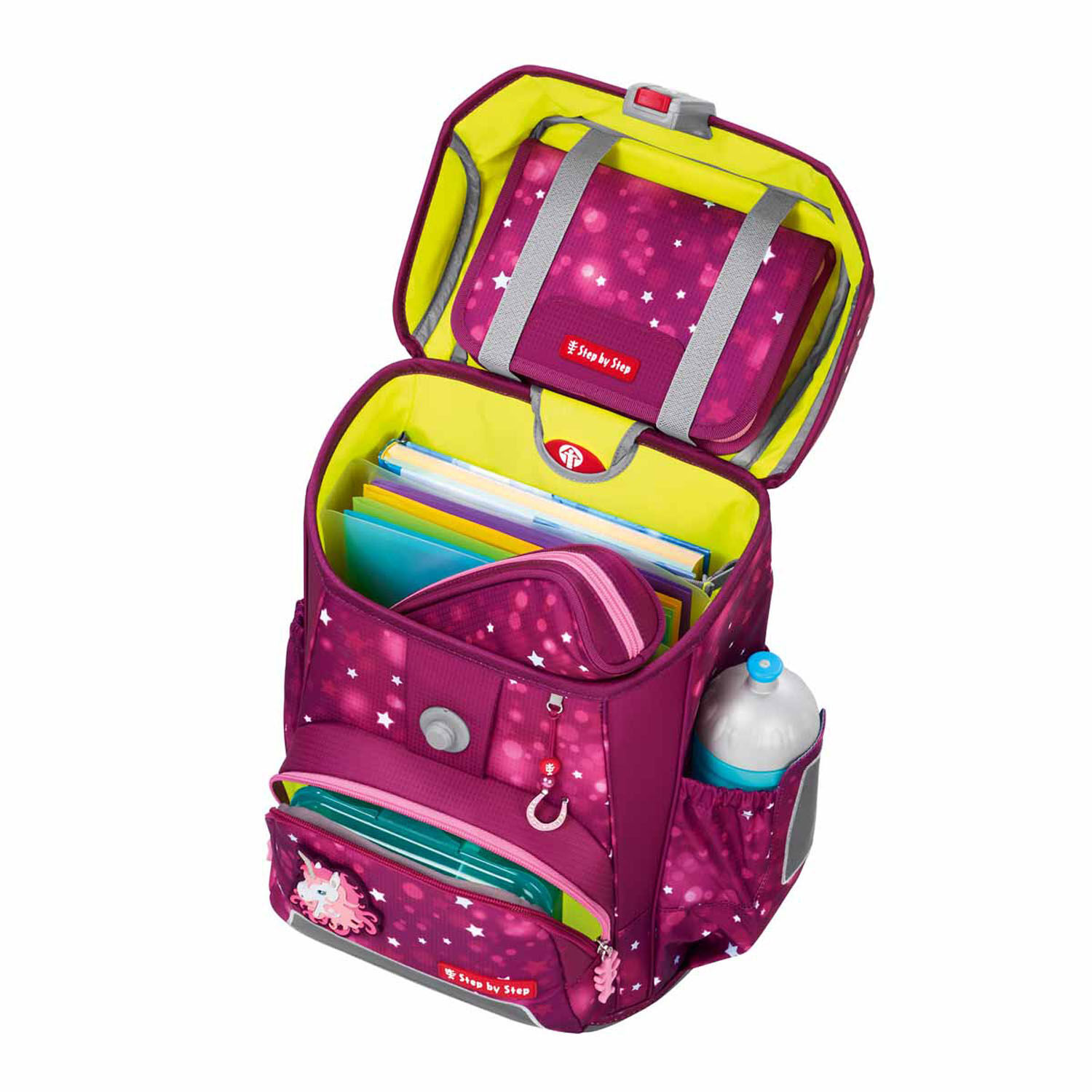Step by Step CLOUD Schulranzen-Set, 5-teilig Sweet Unicorn Nuala