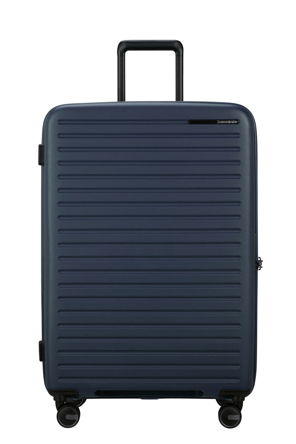 Samsonite Restackd Trolley mit 4 Rollen erweiterbar 75cm + GRATIS HOTELGUTSCHEIN Midnight