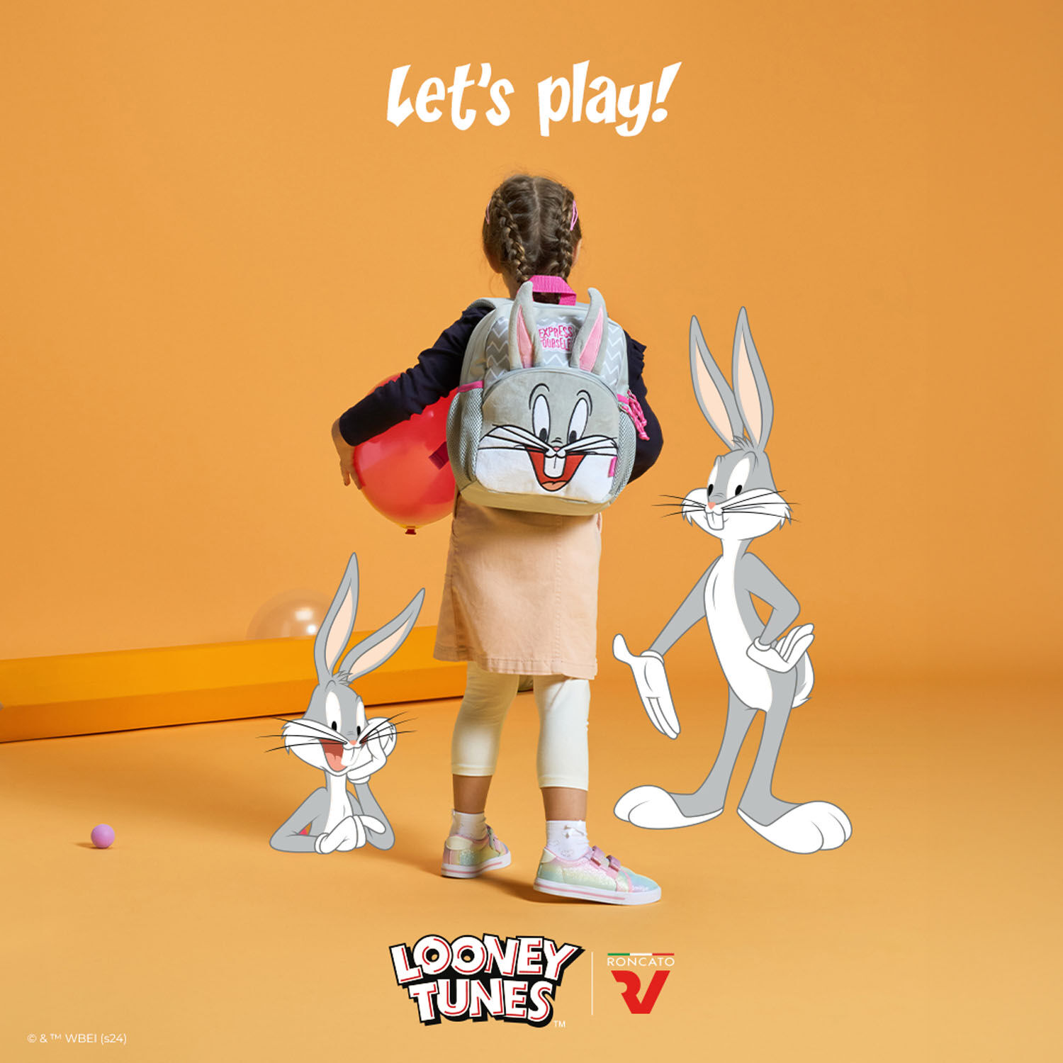 Roncato Looney Tunes™ Baby Travel Rucksack Roncato Looney Tunes™ Baby Travel Rucksack