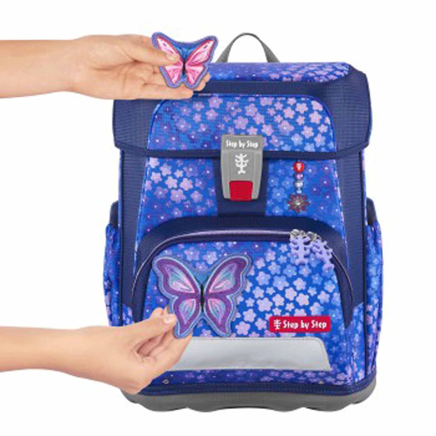 Step by Step CLOUD Schulranzen-Set, 5-teilig Butterfly Maja