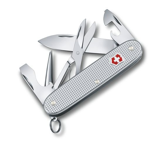 Victorinox Pioneer X, 9 Funktionen, Mittleres Taschenmesser Silber Victorinox Pioneer X, 9 Funktionen, Mittleres Taschenmesser Silber