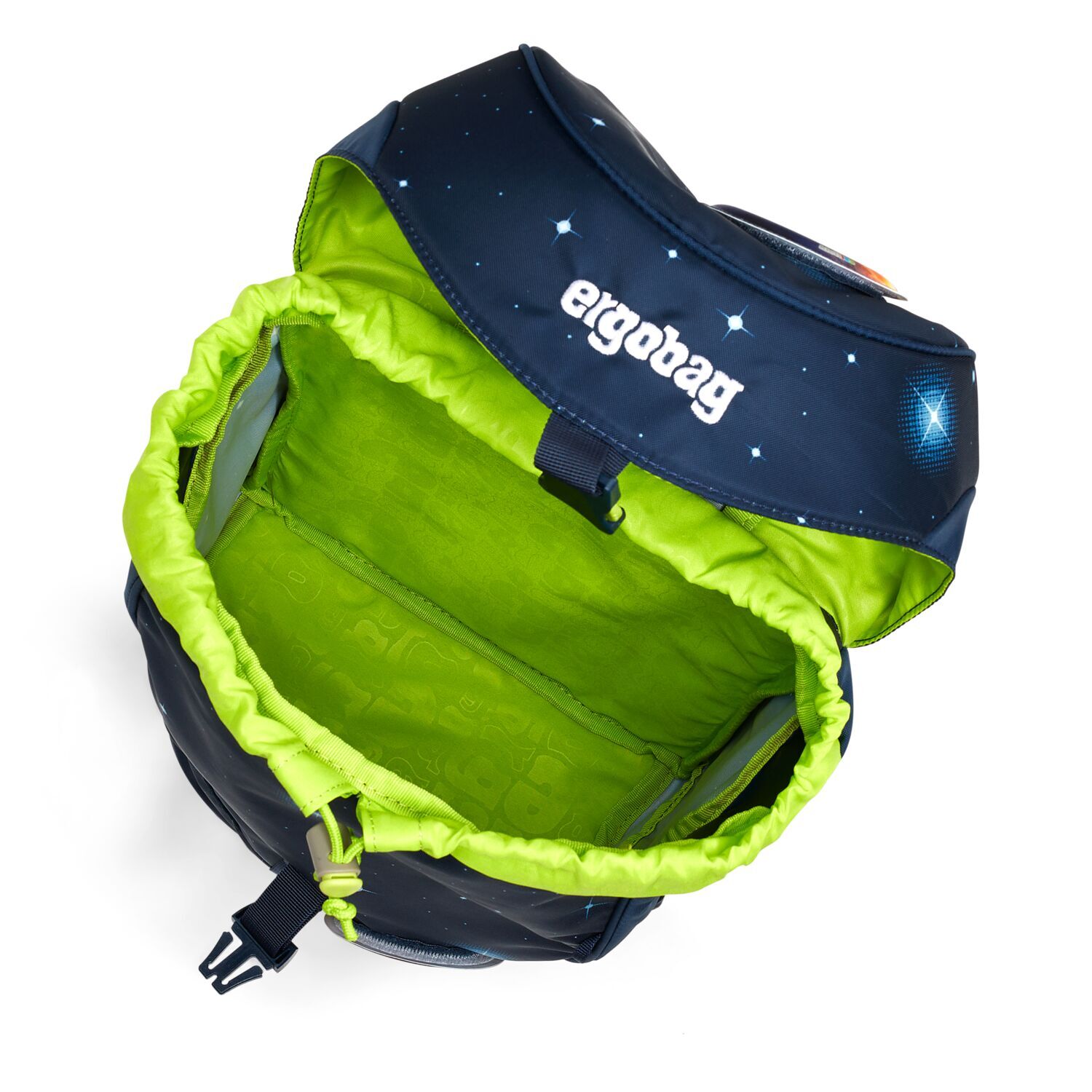 ergobag mini GALAXY GLOW Kindergartenrucksack 2-tlg. 2025 KoBärnikus
