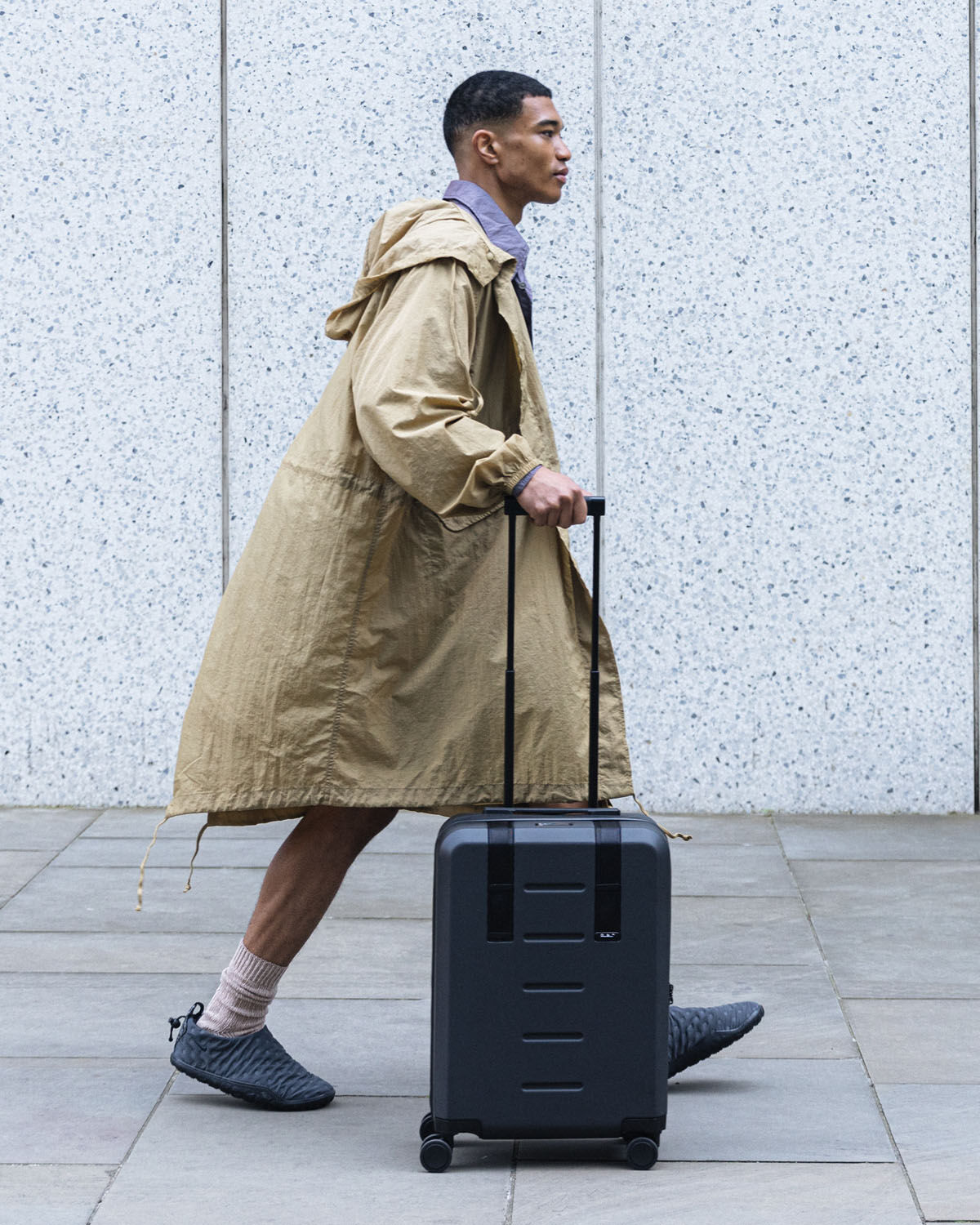 D_b_ Ramverk Carry-on 55cm, 4 Rollen Black Out