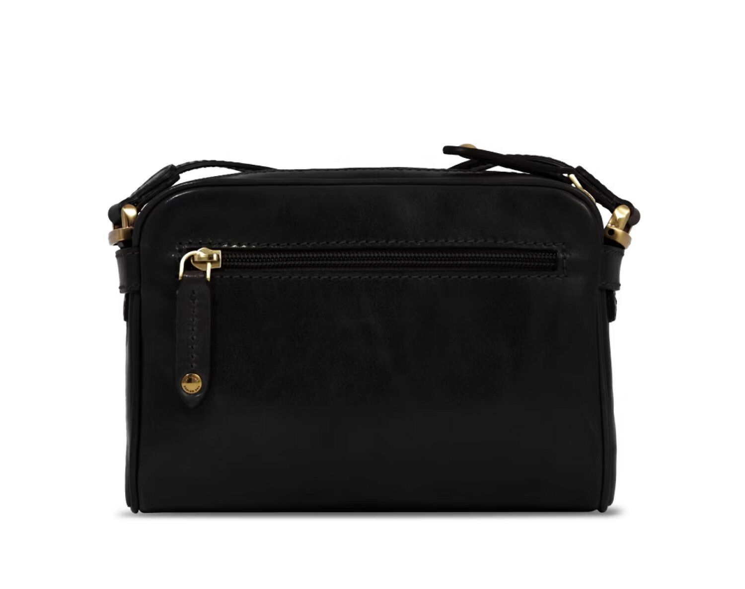 The Bridge Story Donna Mini-Bag Schultertasche 04005801 Schwarz/Gold The Bridge Story Donna Mini-Bag Schultertasche 04005801 Schwarz/Gold