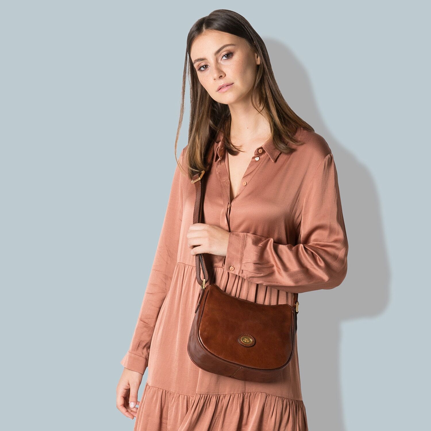 The Bridge Story Donna Crossbody  -04273101 Braun/Gold