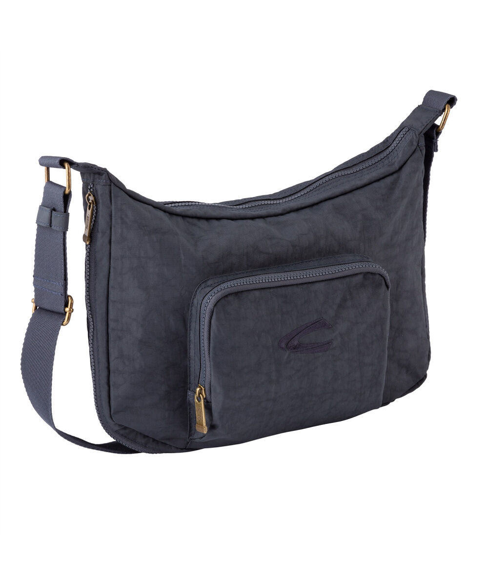 Camel Active JOURNEY Cross Bag M - erweiterbar, blau