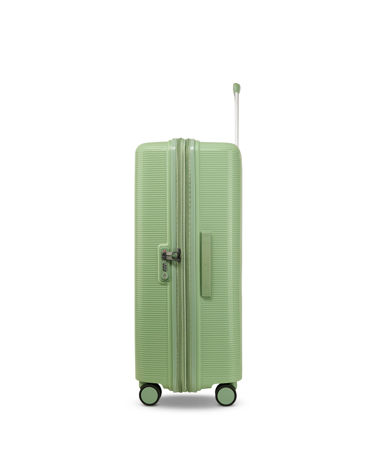 ECHOLAC Forza Koffer L 4-Rollen, erweiterbar Green