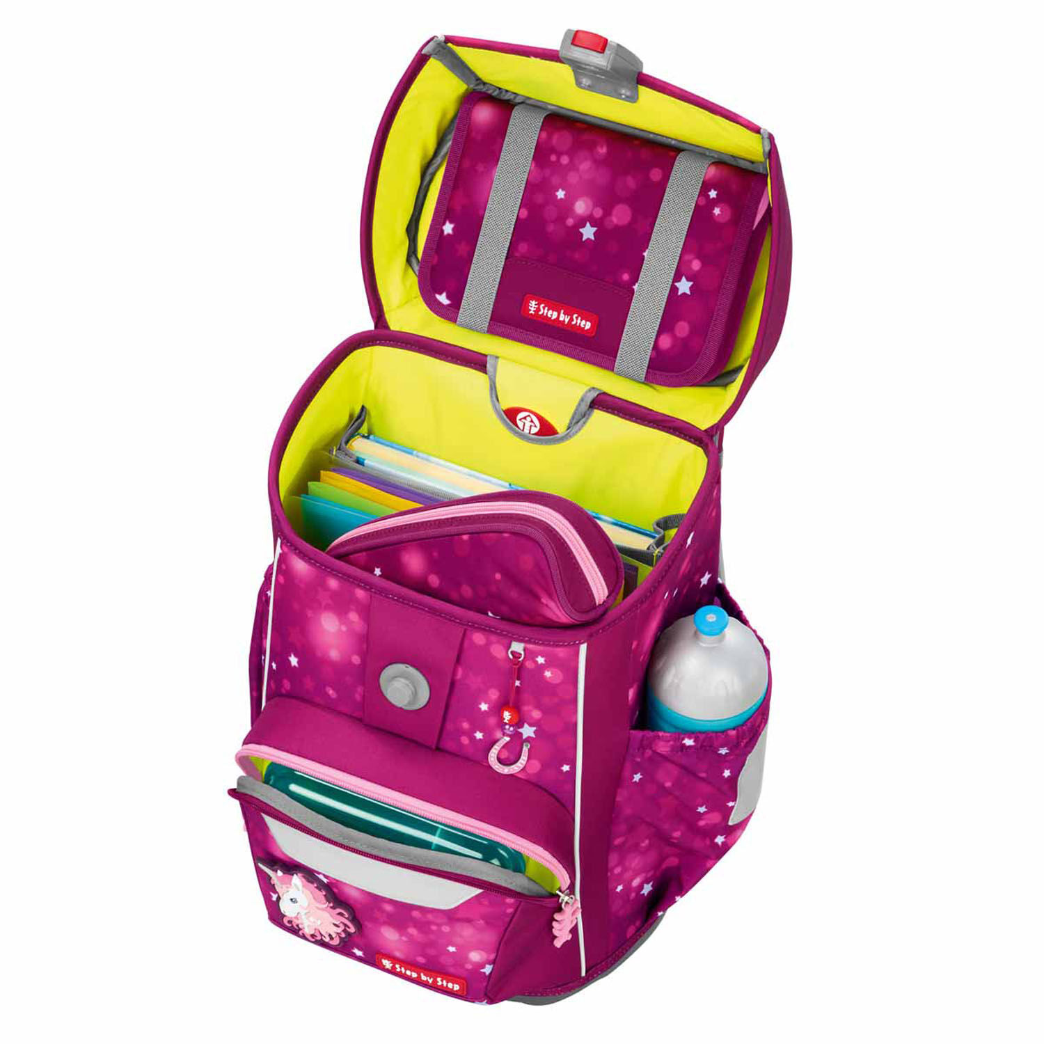 Step by Step GIANT Der große Schulranzen, 5-teiliges Set Sweet Unicorn Nuala