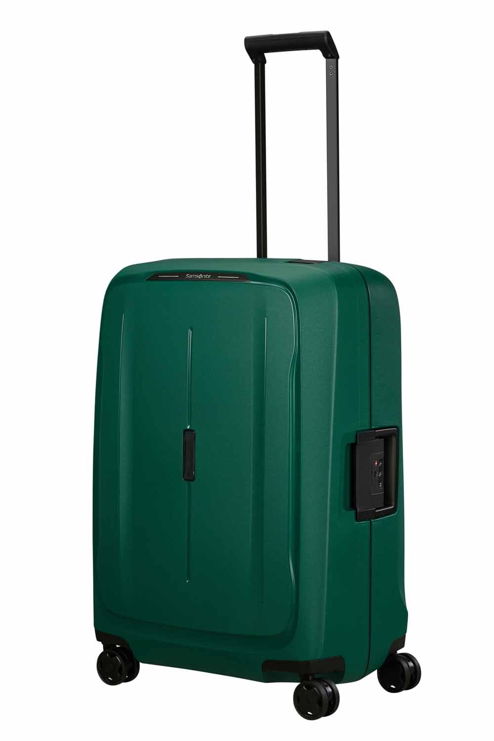 Samsonite Essens Trolley mit 4 Rollen 69cm + GRATIS HOTELGUTSCHEIN Alpine Green