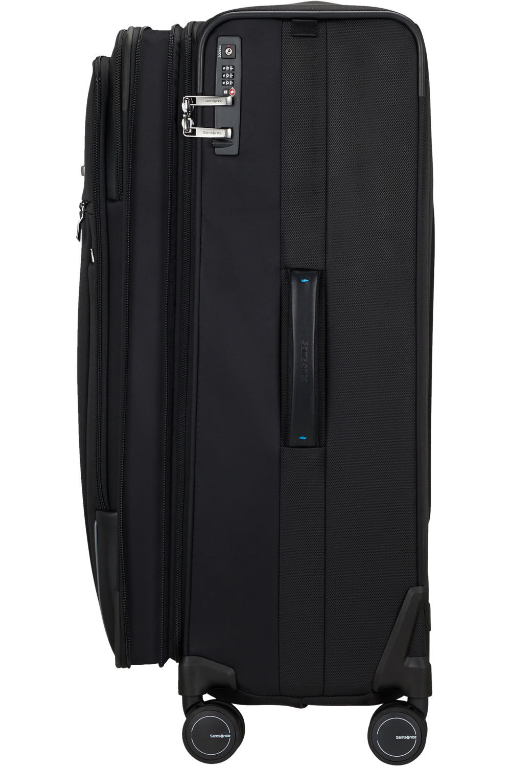 Samsonite Spectrolite 3.0 TRVL Trolley mit 4 Rollen erweiterbar 78cm + GRATIS HOTELGUTSCHEIN Black