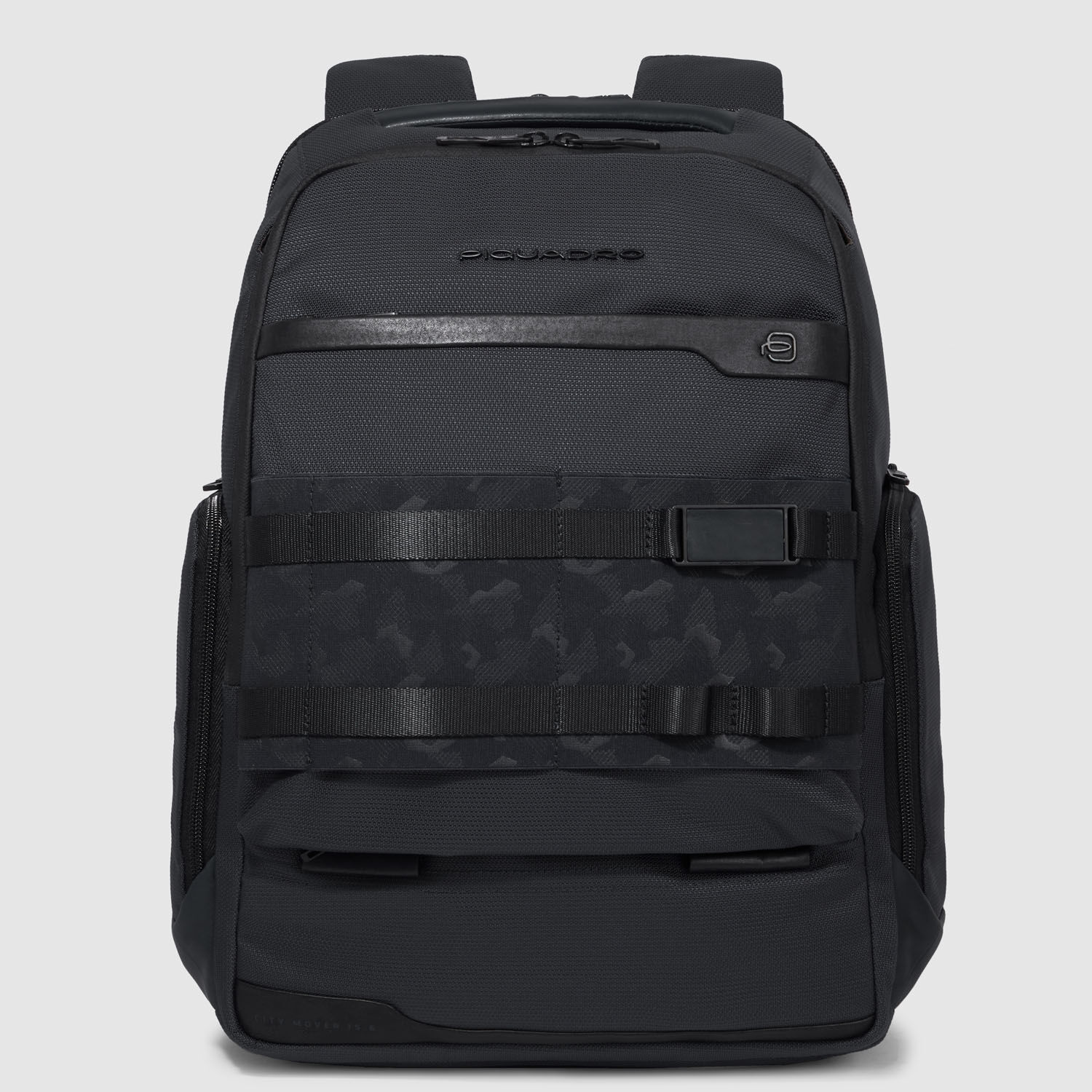 Piquadro FX Modulare Laptop-Rucksack 15,6" Schwarz