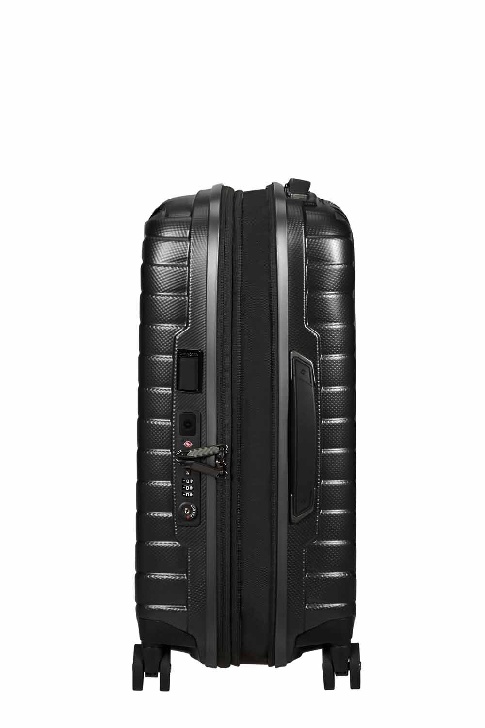 Samsonite Proxis Trolley mit 4 Rollen erweiterbar 55cm (23/26cm) + GRATIS HOTELGUTSCHEIN Matt Graphite Samsonite Proxis Trolley mit 4 Rollen erweiterbar 55cm (23/26cm) + GRATIS HOTELGUTSCHEIN Matt Graphite