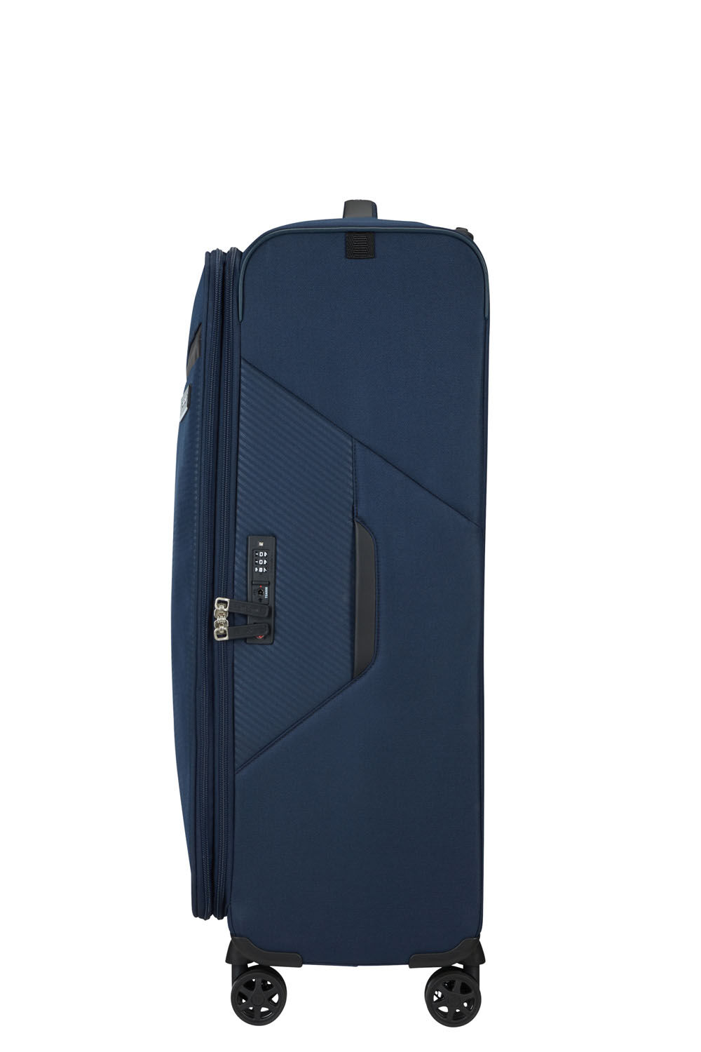 Samsonite Litebeam Trolley 77cm mit 4 Rollen erweiterbar Midnight Blue
