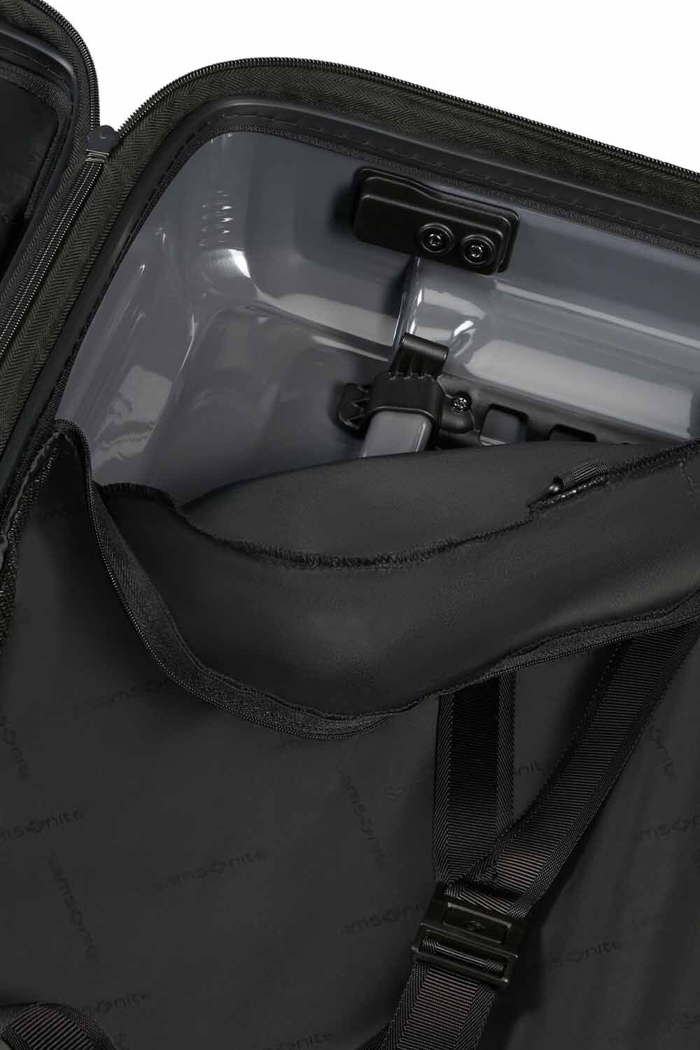 Samsonite Nuon Trolley mit 4 Rollen erweiterbar 55cm + GRATIS HOTELGUTSCHEIN Matt Graphite