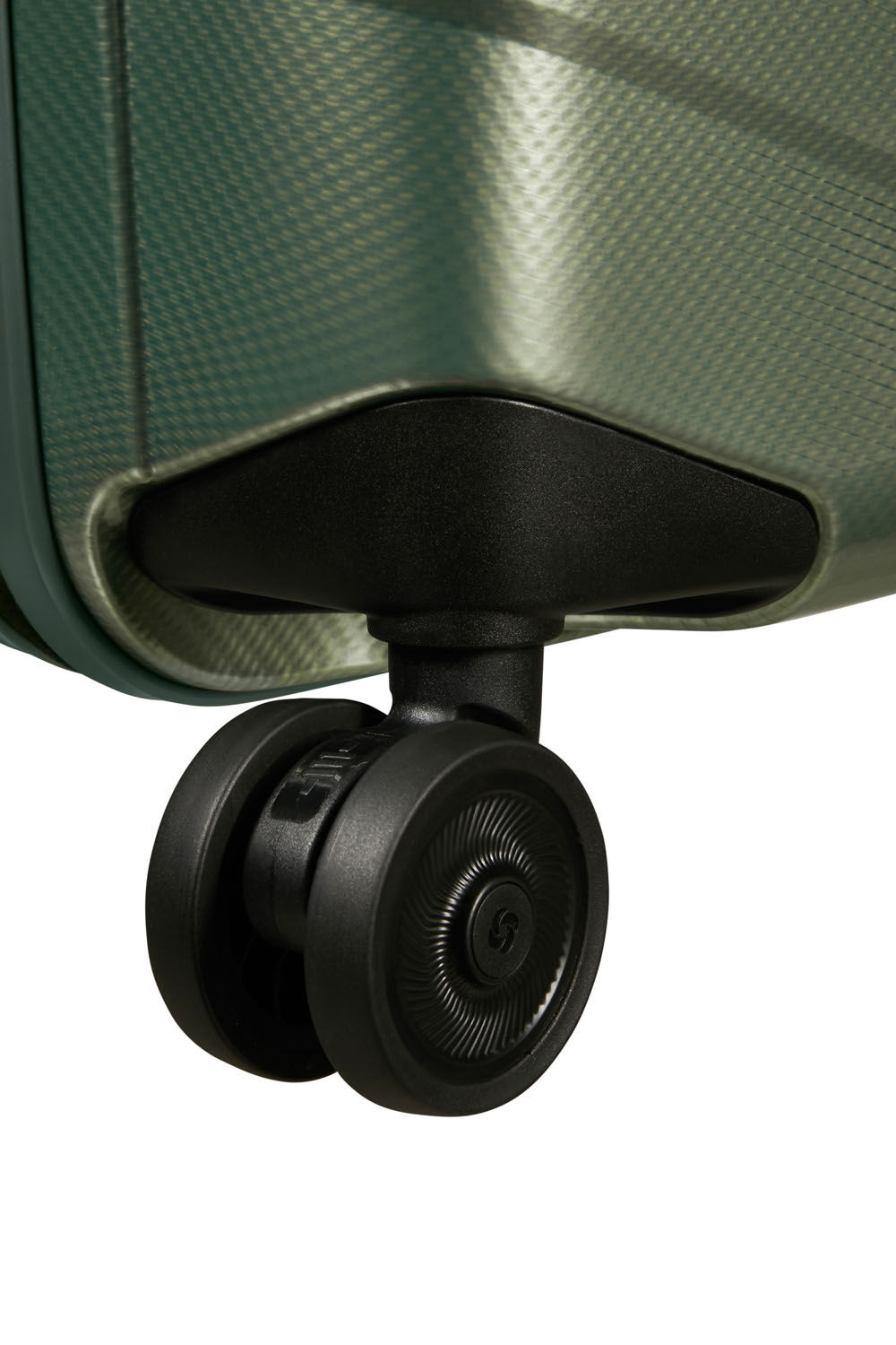 Samsonite Attrix Trolley mit 4 Rollen erweiterbar 55cm (23/26cm) Basil Green