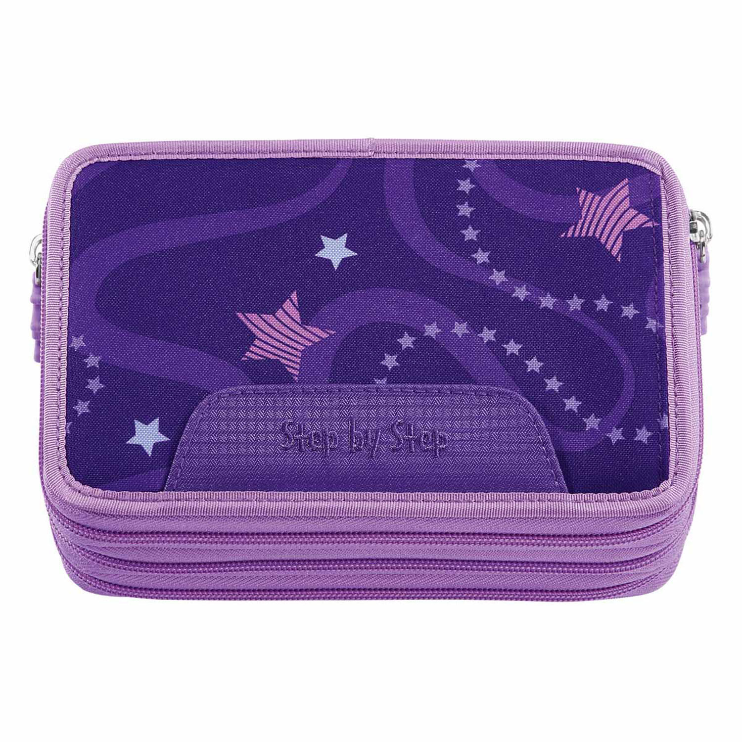 Step by Step Schulzubehör XXL-Mäppchen, Drei Fächer Pegasus Emily