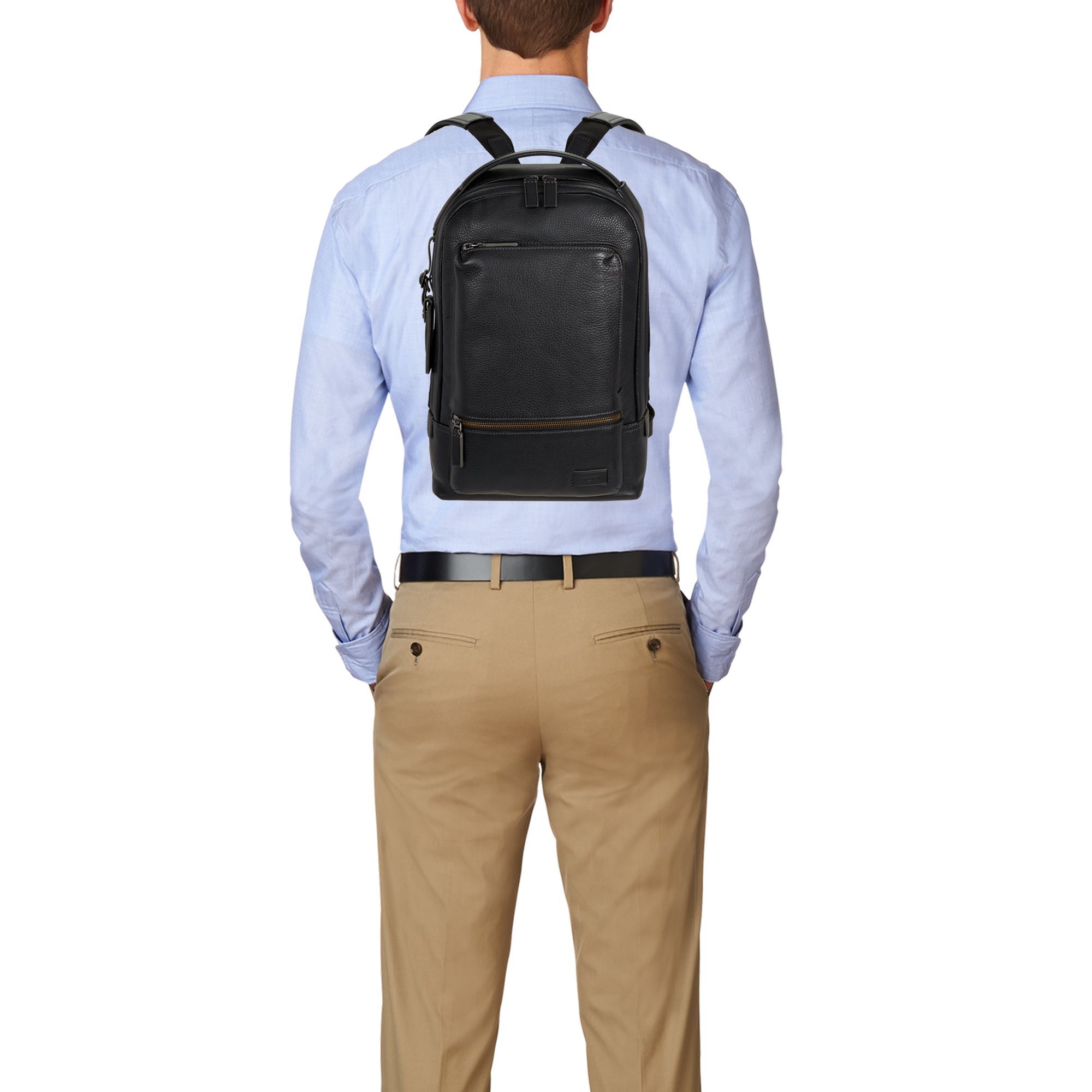 Tumi Harrison Winsor Rucksack black pebbled Tumi Harrison Winsor Rucksack black pebbled