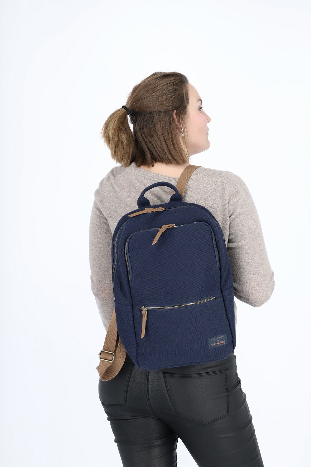 Travelite Hempline großer Rucksack Marine