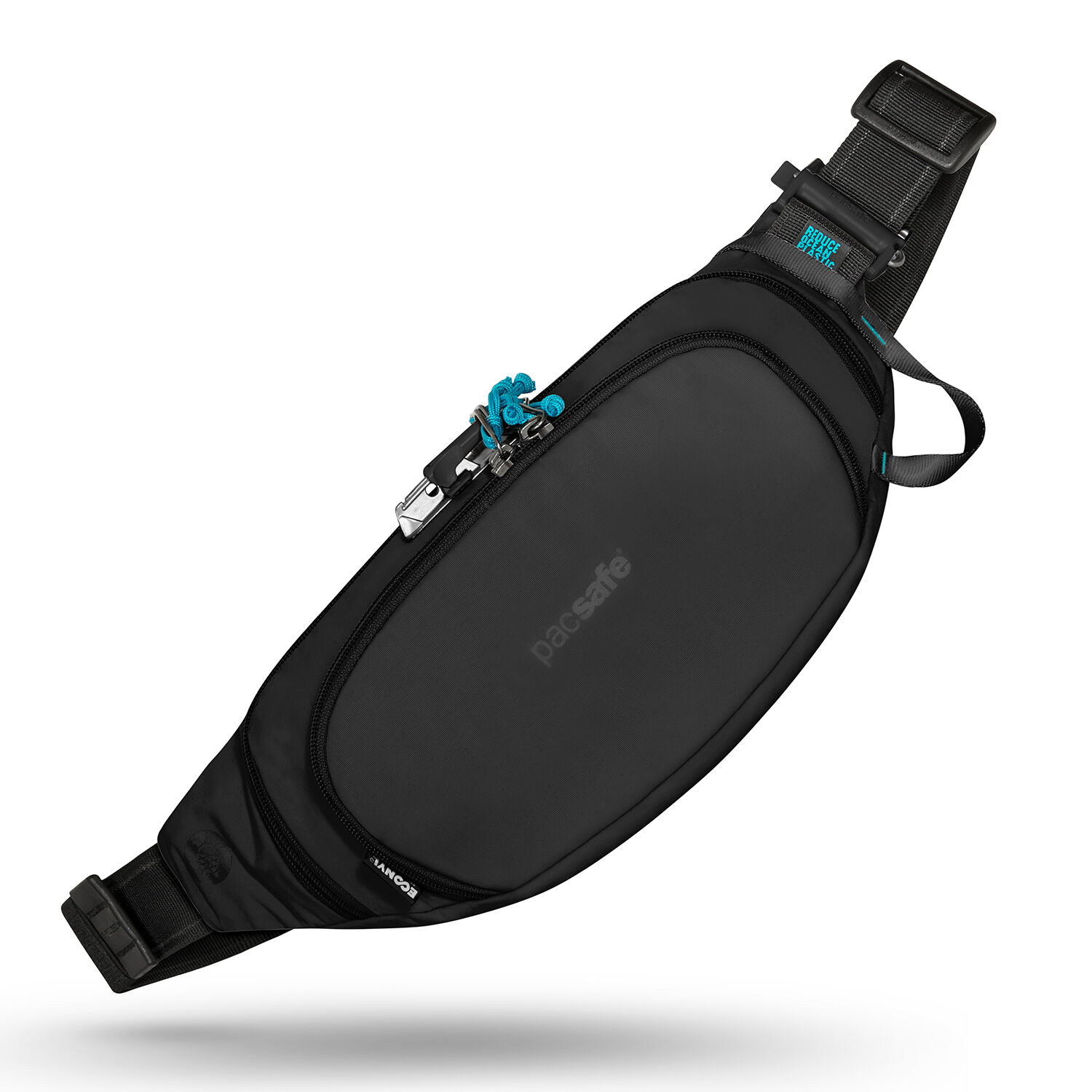 pacsafe ECO Anti-Theft Waist Pack Black