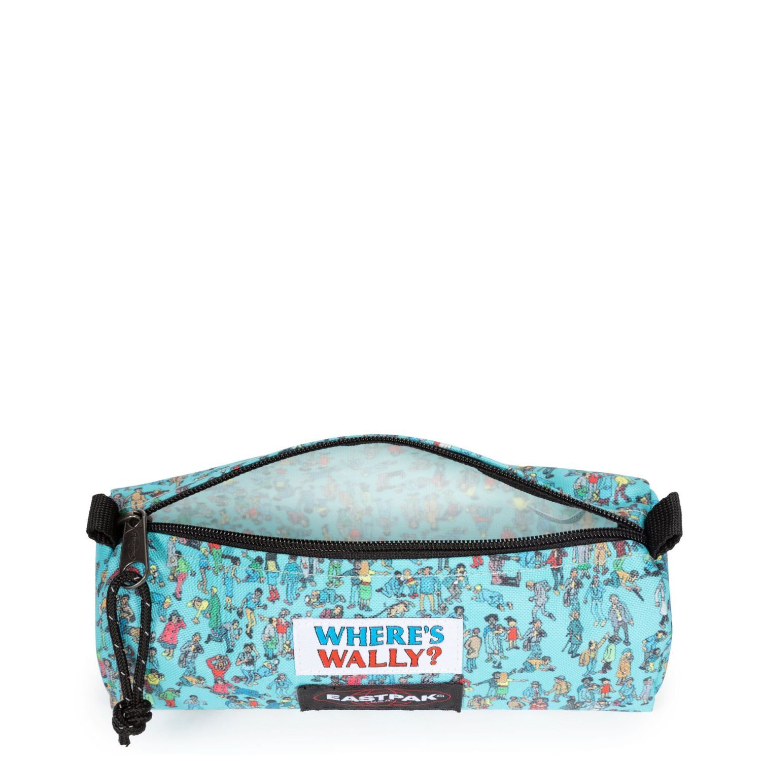 Eastpak Benchmark Single Federmäppchen Where's Wally Pattern Blue