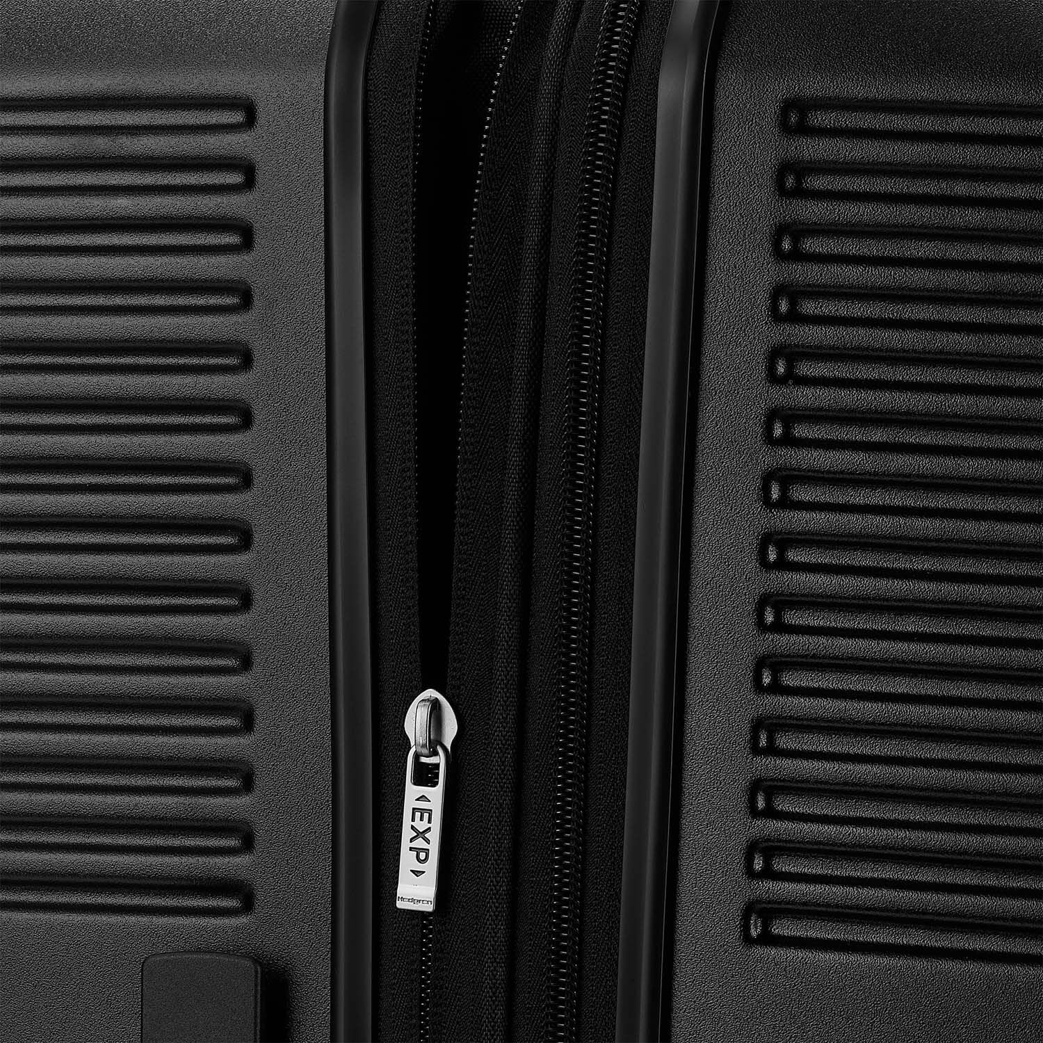 Hedgren Lineo Stripe M, 66cm Trolley erweiterbar Black Hedgren Lineo Stripe M, 66cm Trolley erweiterbar Black