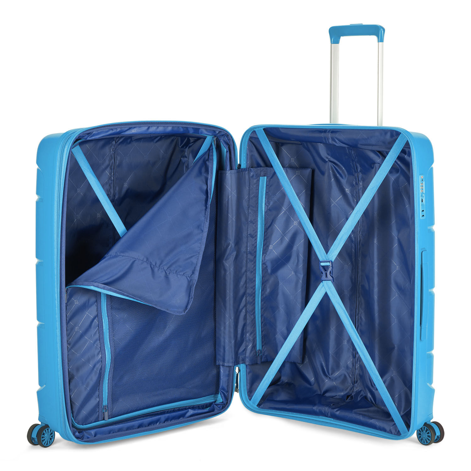 Roncato Starlight 3.0 Big Spinner 4-Rollen 75cm Exp. Bluette