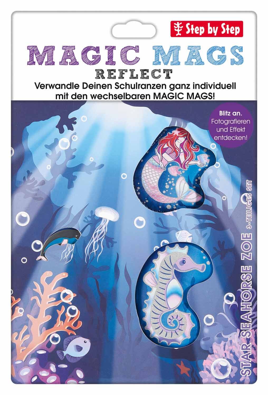 Step by Step MAGIC MAGS REFLECT, 3-teiliges Set "Star Seahorse Zoe" Step by Step MAGIC MAGS REFLECT, 3-teiliges Set "Star Seahorse Zoe"