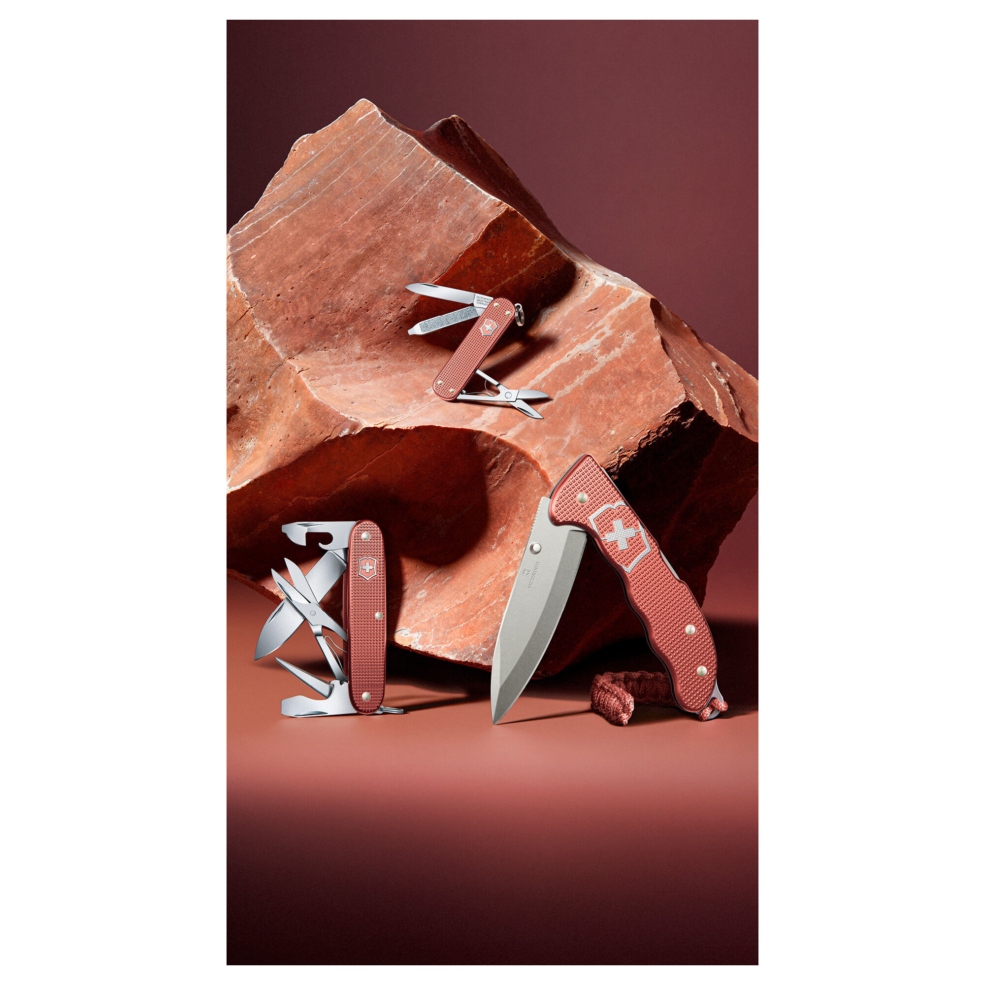 Victorinox Classic SD 58mm, Alox Limited Edition 2025 Stone Red Victorinox Classic SD 58mm, Alox Limited Edition 2025 Stone Red