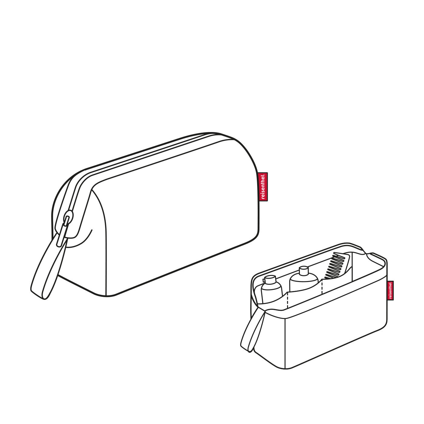 Reisenthel cosmetics travelcosmetic twist silver