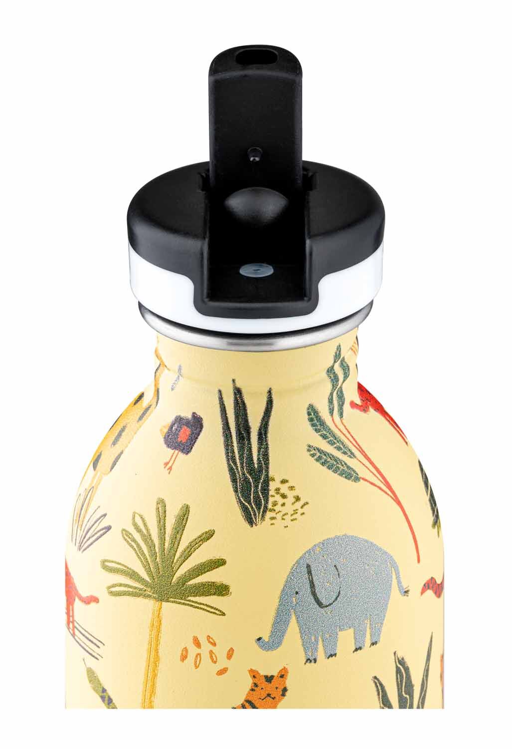24Bottles® Urban Bottle Kids 250ml - Sport Lid Jungle Friends