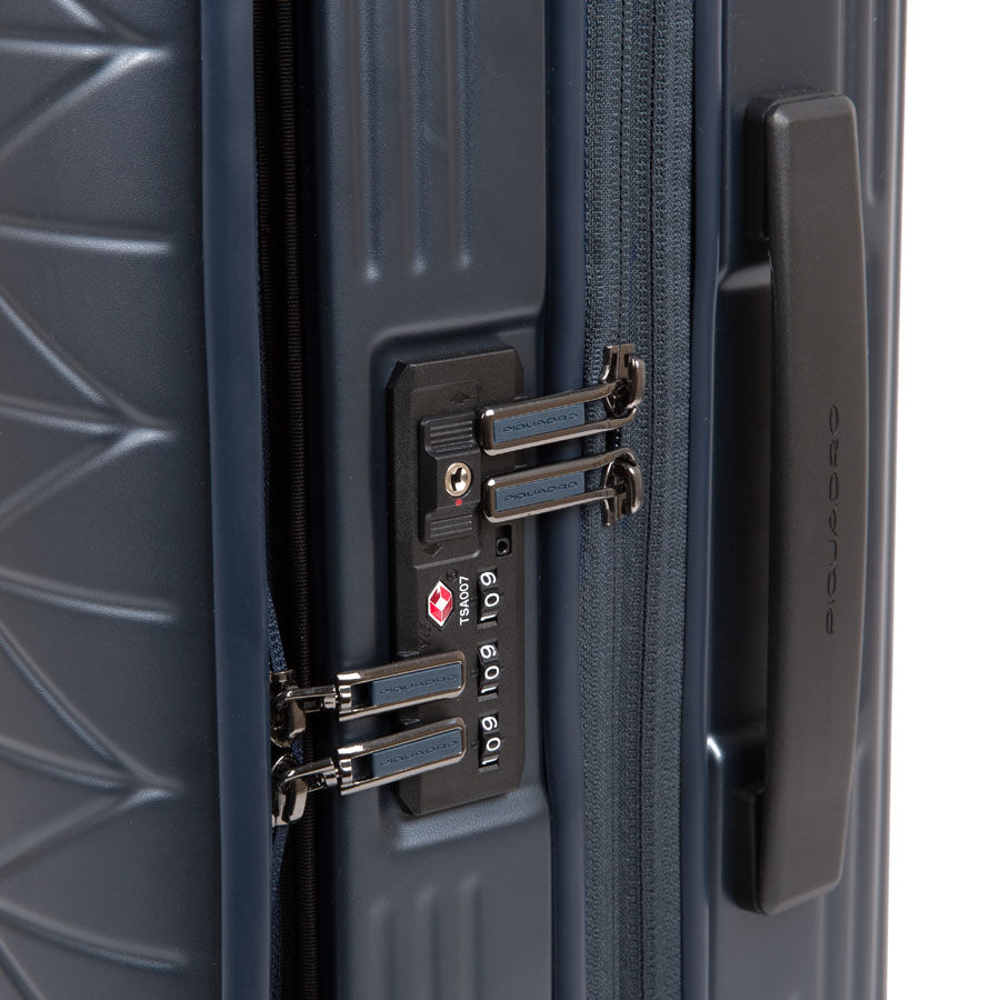 Piquadro PQ-Biz Kabinenlaptoptrolley mit Vortasche, 4-R, erweiterbar, BagMotic schwarz Piquadro PQ-Biz Kabinenlaptoptrolley mit Vortasche, 4-R, erweiterbar, BagMotic schwarz