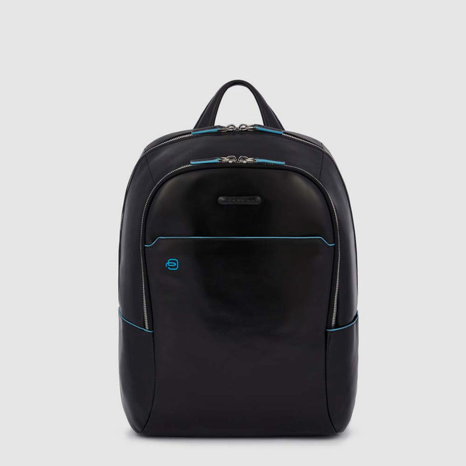 Piquadro Blue Square Kleiner Laptoprucksack 14" mit iPad®-Fach Schwarz